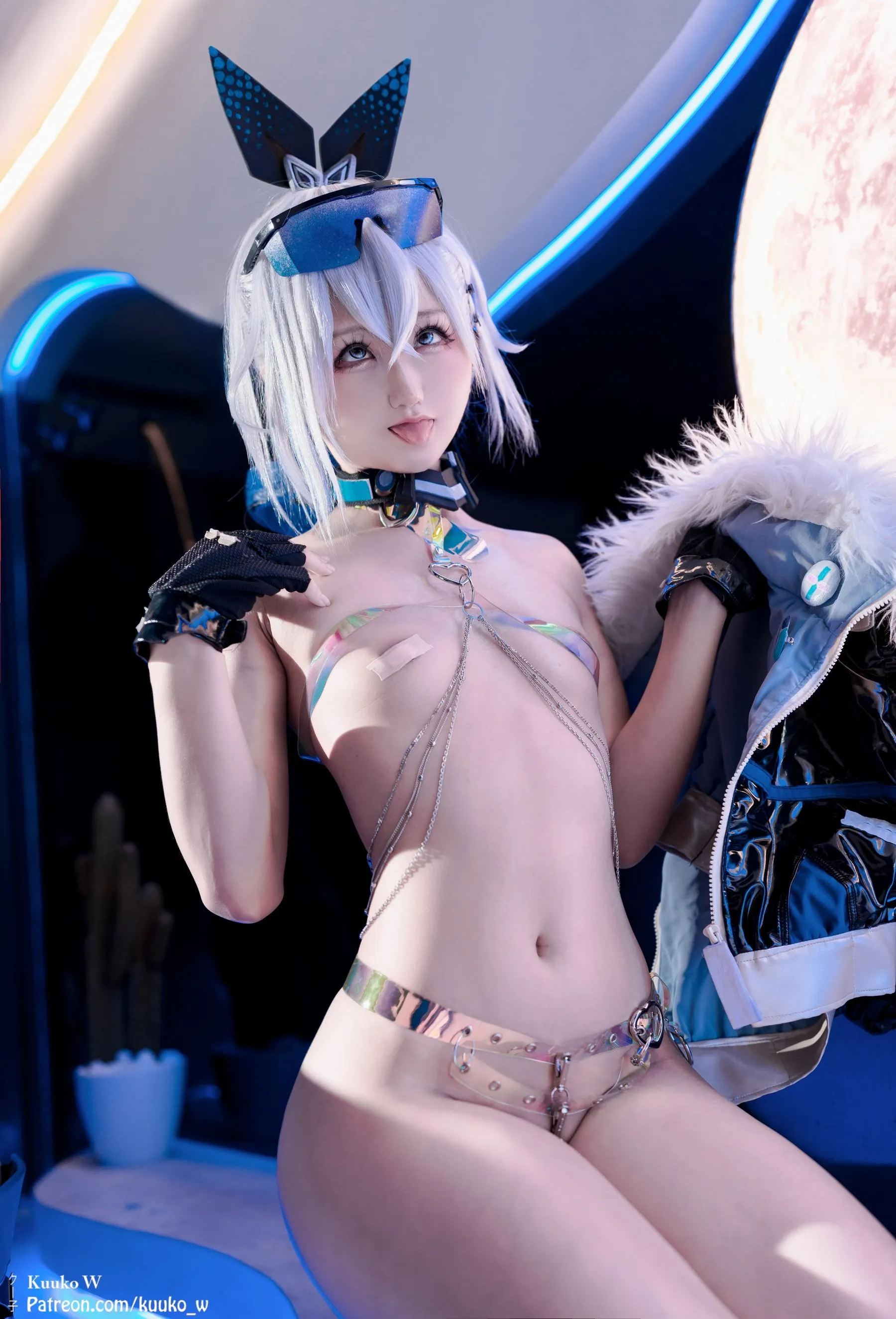 Kuuko W – NO.91 Silverwolf Honkai_ Star Rail [48P]插图1